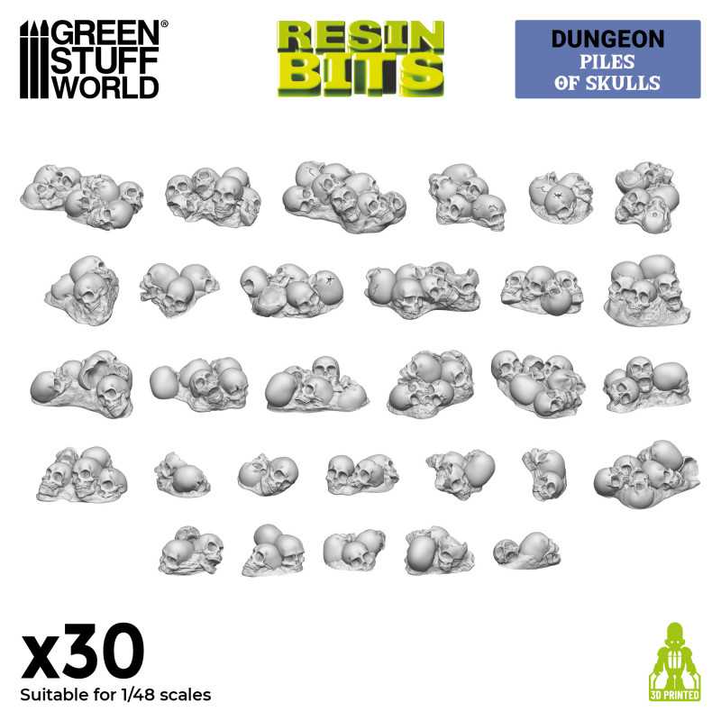 Piles of Skulls 1:48 | Warhammer skulls Piles of Skulls 1:48 | Warhammer skulls
