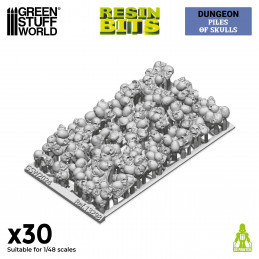 Piles of Skulls 1:48 | Warhammer skulls