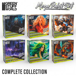 Starter Mega Paint Set | Model Paint Sets