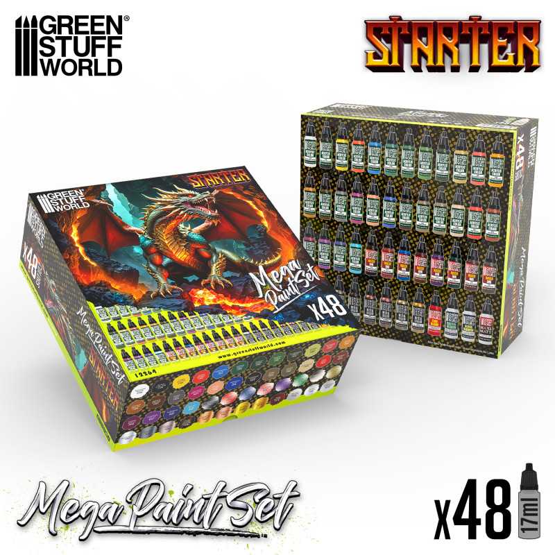 Starter-Farben-Mega-Set | Acrylfarben set Starter-Farben-Mega-Set | Acrylfarben set