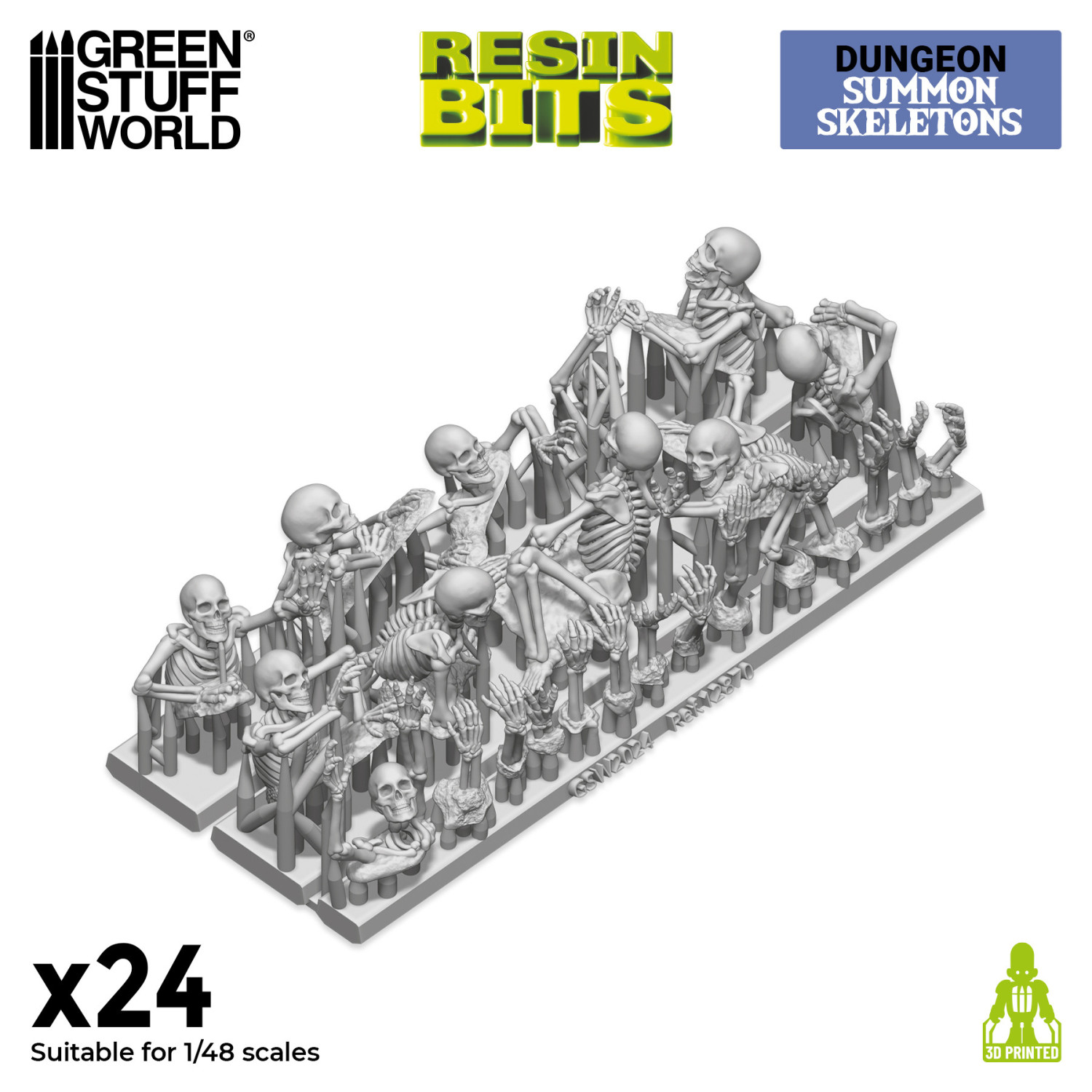 Invocation squelettes 1:48 | Miniatures et dioramas - GSW