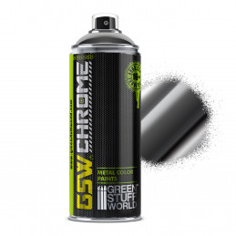 Black chrome spray paint 400ml | Dark chrome spray paint