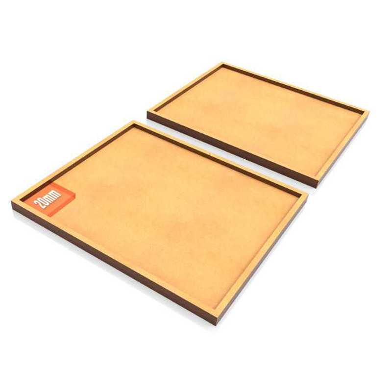 Plateaux de Mouvement MDF 120x100mm Plateaux de Mouvement MDF 120x100mm