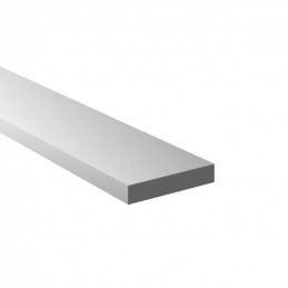 Profilato Plasticard uPVC - Sottile 0.50mm x 4mm