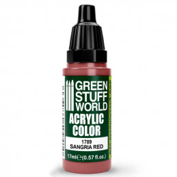 Pintura Acrilica SANGRIA RED
