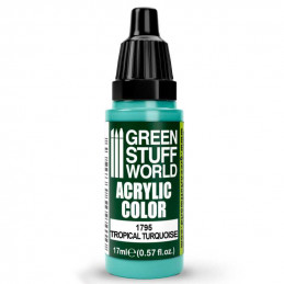 Acrylic Color TROPICAL TURQUOISE