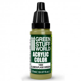 Pintura Acrilica CAMOUFLAGE GREEN