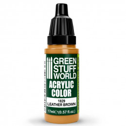 Peinture acrylique LEATHER BROWN
