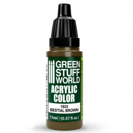 Acrylic Color BESTIAL BROWN