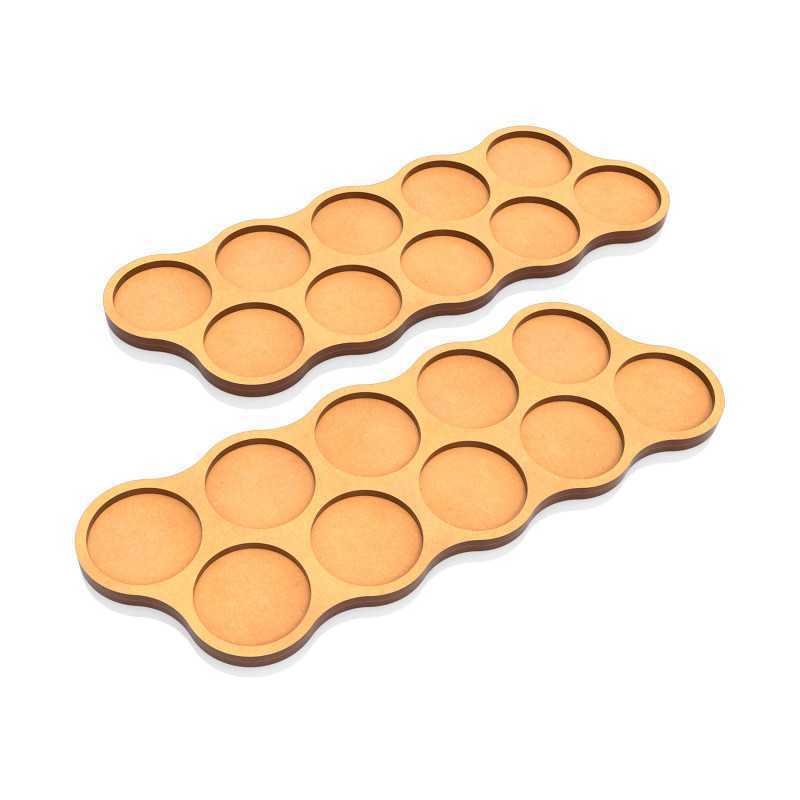 Vassoi di Movimento MDF 32mm x10 per Schermagliatori Vassoi di Movimento MDF 32mm x10 per Schermagliatori
