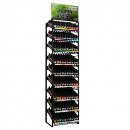 GSW Paint Display Rack - Artistic, Wash, Intensity, Metal and Varnish