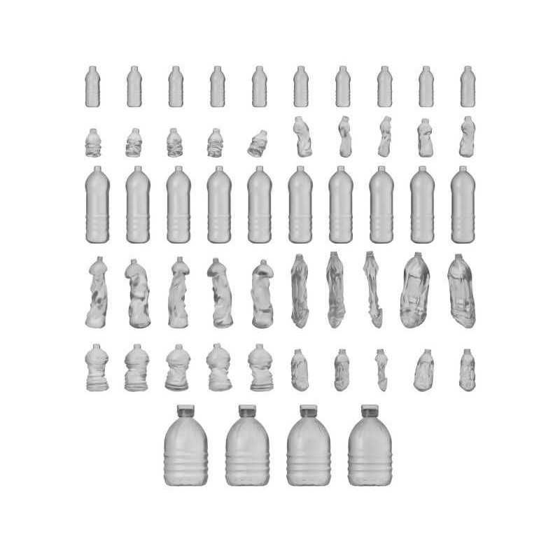 Set impreso en 3D - Botellas de agua Set impreso en 3D - Botellas de agua