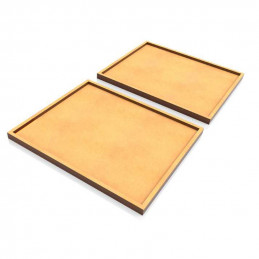 Plateaux de Mouvement MDF 125x100mm