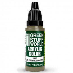 Acrylic Color OLIVE-BROWN OPS