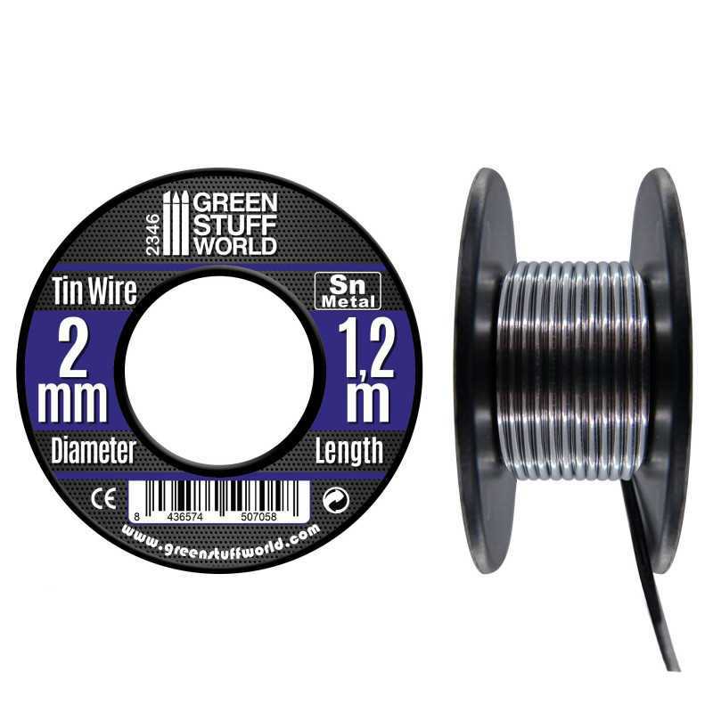 Rouleau d'étain de 2 mm