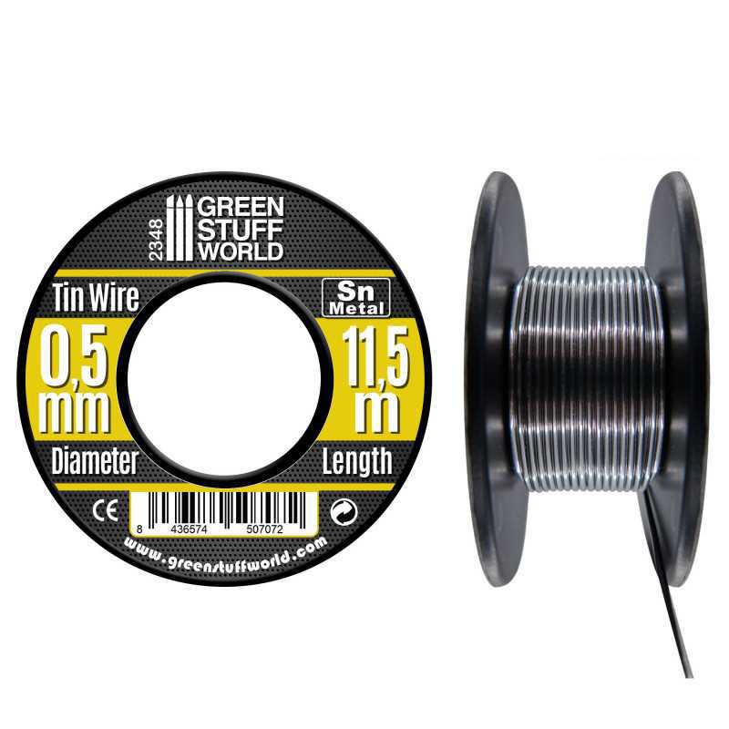 Rouleau d'étain de 0.5 mm