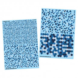 Waterslide Decals - Hex Tundra Camo