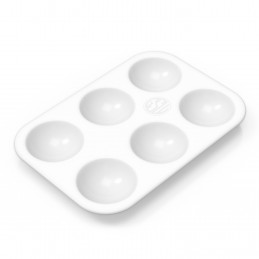 Plastic Rectangular Mixing Palette