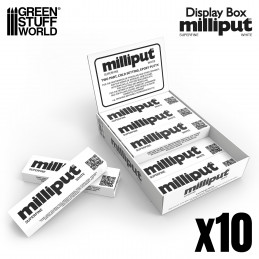 Display Box Milliput Super Fine White x10 units