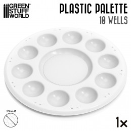 Plastic round Mixing Palette