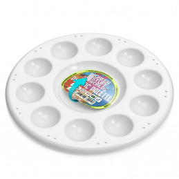 Plastic round Mixing Palette