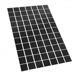 Square Magnetic Sheet SELF-ADHESIVE - 25x25mm