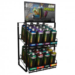SPRAY METAL DISPLAY - Assortment Chameleon (32 Sprays)