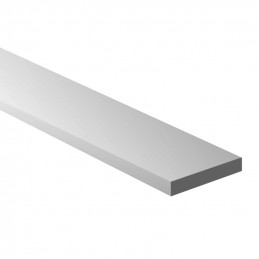 uPVC Plasticard - Profile Xtra-thin 0.25mm x 2mm