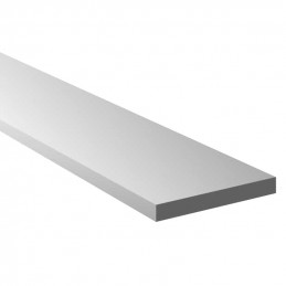 uPVC Plasticard - Profile Xtra-thin 0.25mm x 6mm