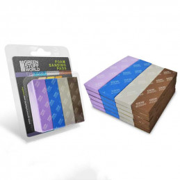 Foam Sanding Pads - FINE GRIT ASSORTMENT x20