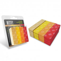 Eponge de Ponçage Flexible - Assortiment de GROS GRAIN x20