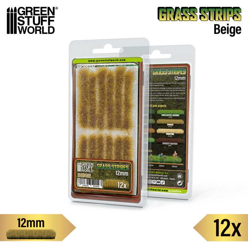 Grass Strips 12 mm - Beige Grass Strips 12 mm - Beige