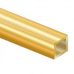 Tubi Quadrati in Ottone 3mm