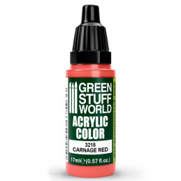 Pintura Acrilica CARNAGE RED