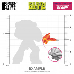 3D printed set - Gunfire Effect | Weapon and Special Effects