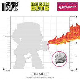 3D printed set - Flamethrower Effect | Weapon and Special Effects