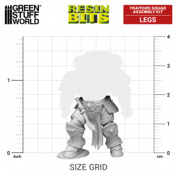 DakkaDakka - TRAITORS SQUAD - Chaos Legs | Resin items