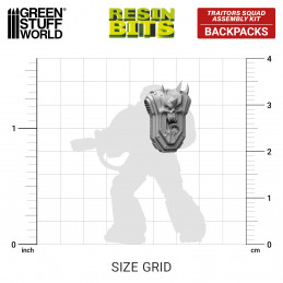 DakkaDakka - TRAITORS SQUAD - Chaos Backpacks | Resin items