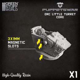 Orc Little Turret Core | Resin items