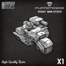 Heavy War-Steed Resin items