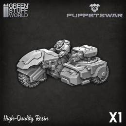 Heavy War-Steed Resin items