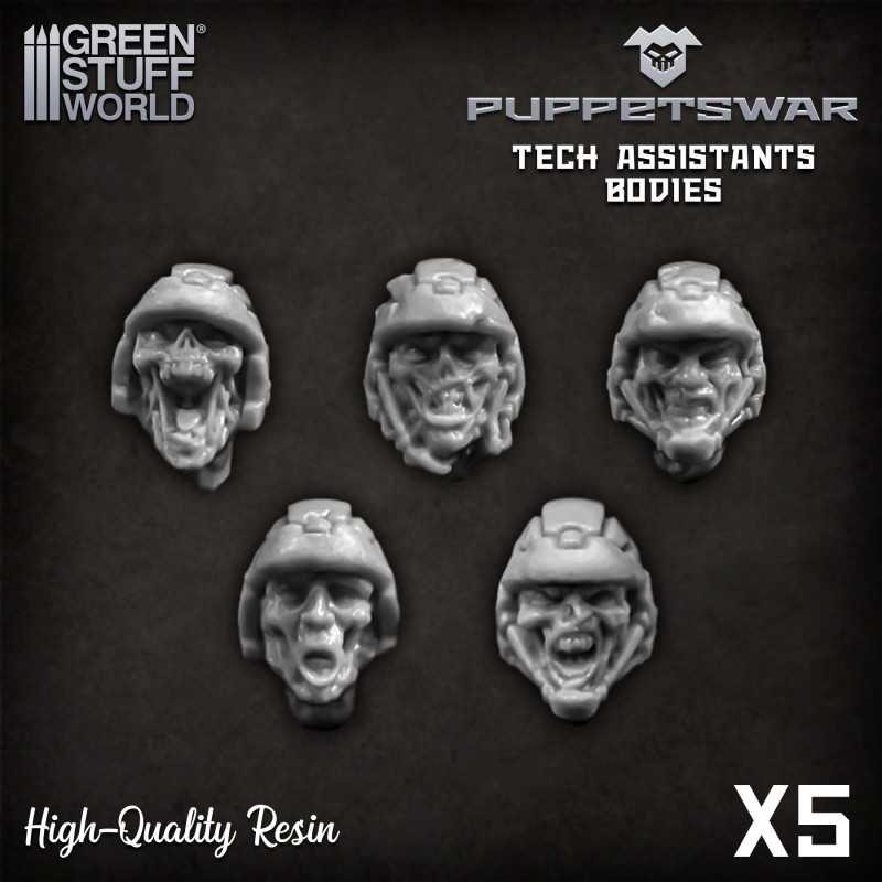 Zombie Troopers heads | Resin items Zombie Troopers heads | Resin items