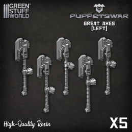 Axes 2 - Left Resin items