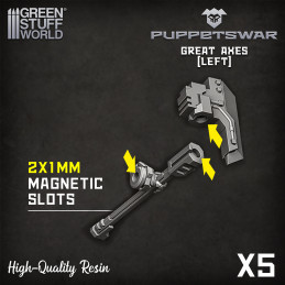 Axes 2 - Left Resin items