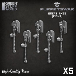Axes 2 - Right Resin items