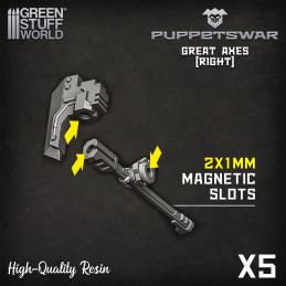 Axes 2 - Right Resin items