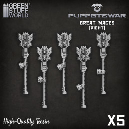 Maces - Right Resin items