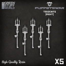 Tridents - Right Resin items