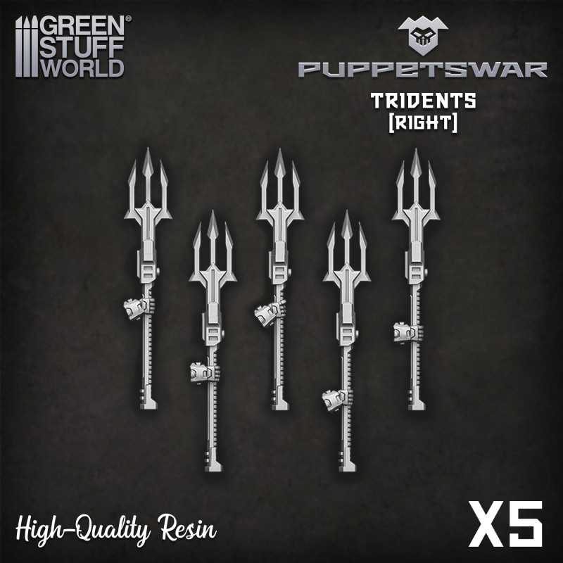 Tridents - Right Resin items Tridents - Right Resin items