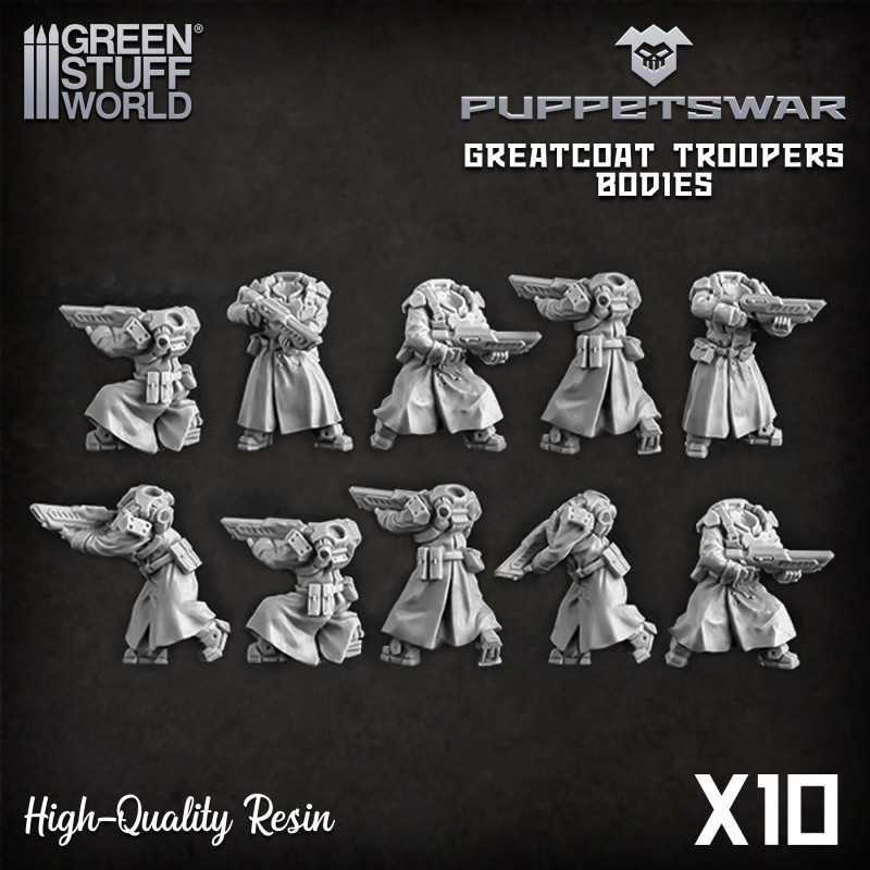 Greatcoat Troopers Bodies | Resin items Greatcoat Troopers Bodies | Resin items